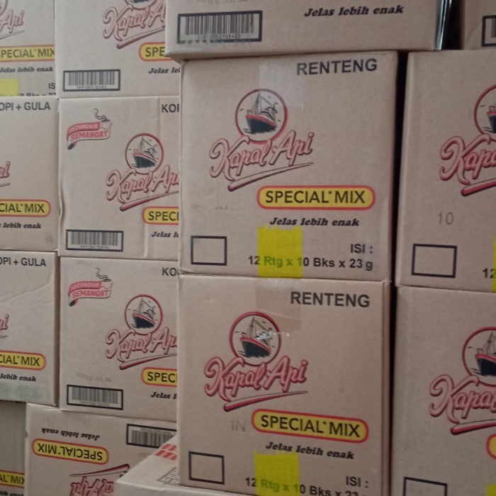 

Kopi Kapal Api Spesial Mix Sachet 1 Dus Isi (12 Renceng) 120 Pcs