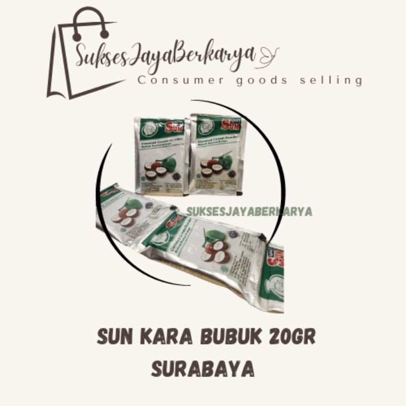 

Sun kara bubuk 20gr/ Sun kara santan instant bubuk 20gr