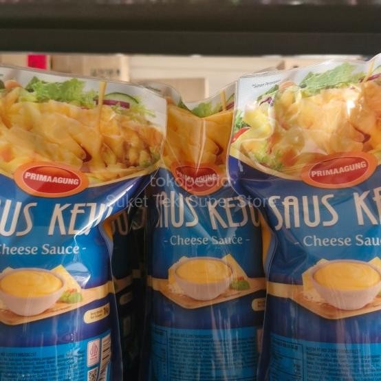 

Saus Keju / Cheese Sauce 1Kg Prima Agung Grosir