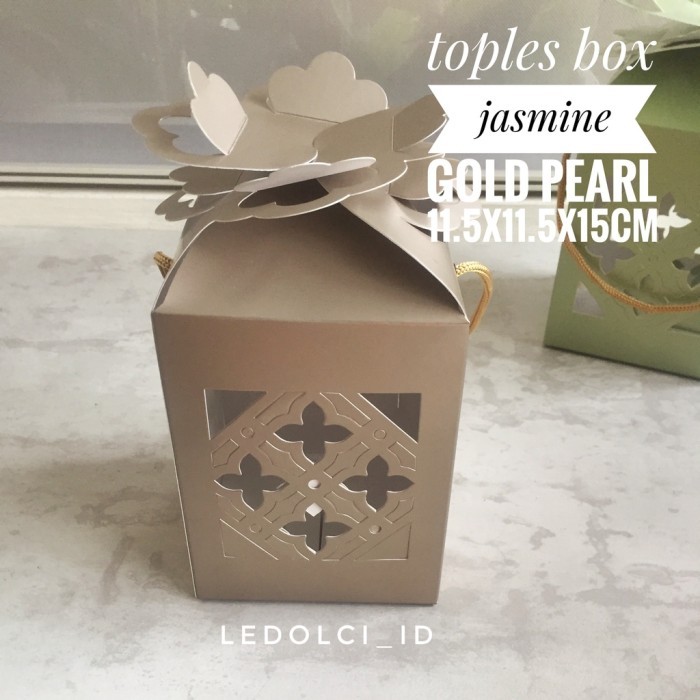 

best seller] BOX TOPLES COOKIES HAMPERS LEBARAN IDUL FITRI MODEL JASMINE