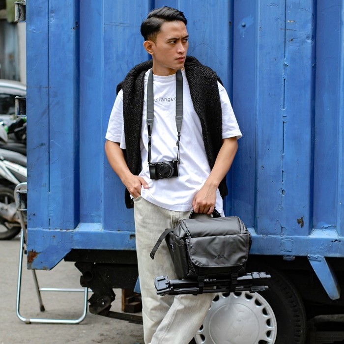 Tas Slempang Camera Midsize Kamera Bag Atva Waterproof Zoom 2 Pro Premium