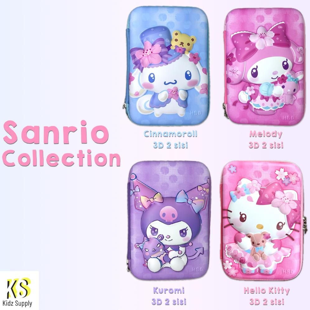 

Oz67 Tempat Pensil Kuromi Kotak Pensil Anak Perempuan Kuromi Hardcase 3D Timbul Gambar Unicorn Hello Kitty Kuromi Melody Cinamoroll Pencil Case Kuromi Premium