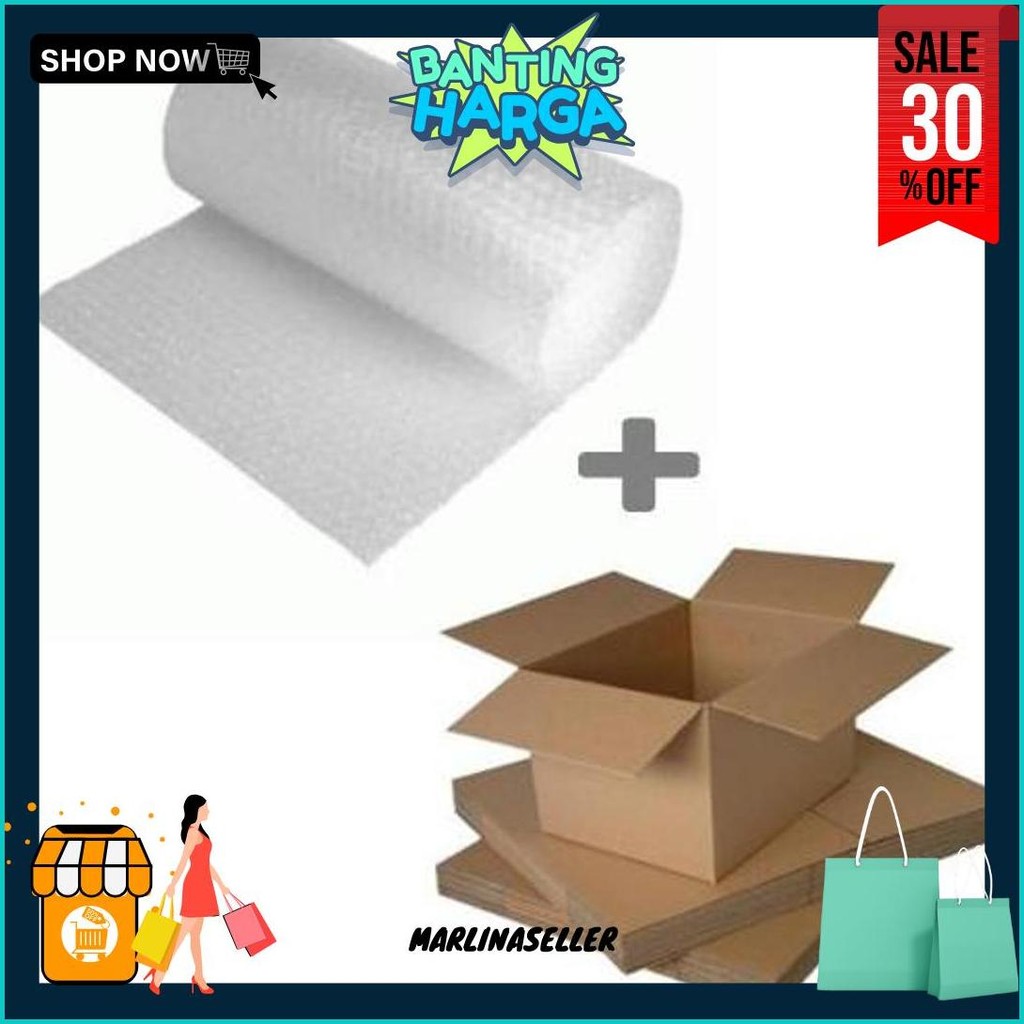 

[ Packing Tambahan !! ] Kardus Dan Buble Warp Kilat
