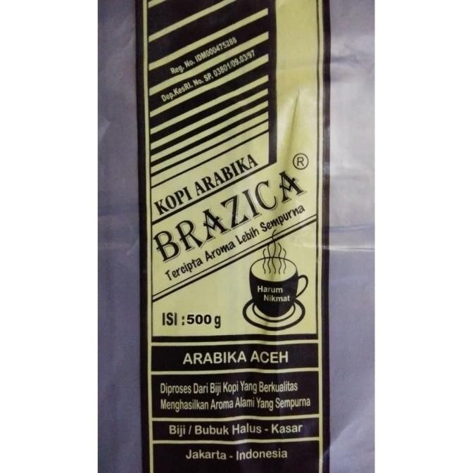 

Kopi Bubuk Arabika Aceh 1Kg Merek Brazica " Super Quality