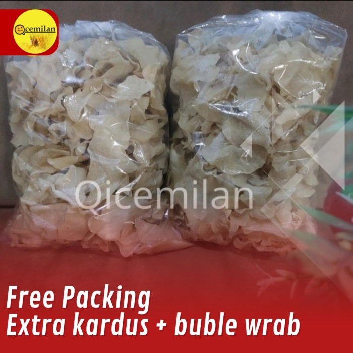 

TERLENGKAP keripik gadung mentah siap goreng tanpa jemur 1 kg - Super