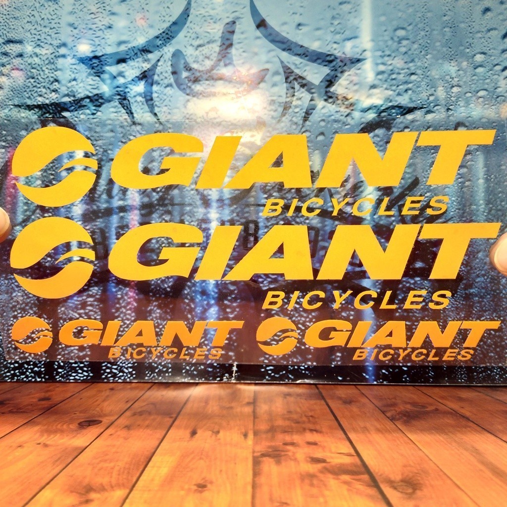 Cutting Stiker Giant Variasi Sepeda Sticker Frame Aksesoris Body Style Lipat Keren Decal Striping Bi