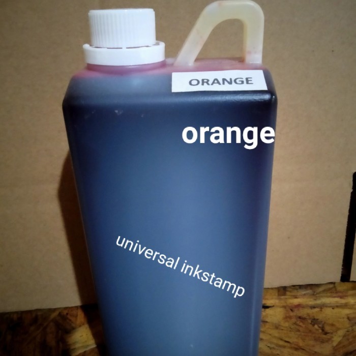 

TINTA STEMPEL FLASH WARNA ORANGE 1 LITER