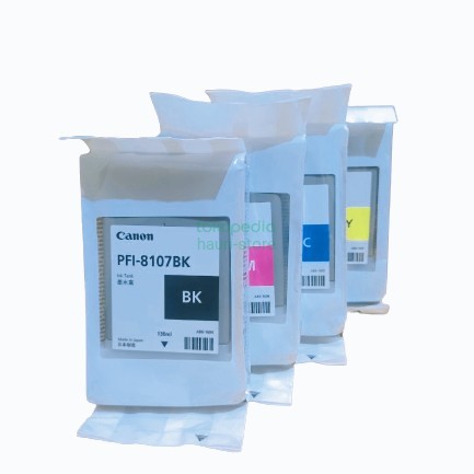 

TINTA CATRIDGE CANON PFI-8107 BLACK DAN COLOUR ORIGINAL