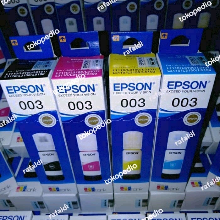 

TINTA REFILL 003 ORIGINAL (1 SET)