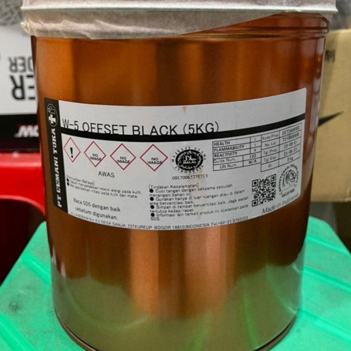 

TINTA OFFSET CEMANI TOKA - W5 BLACK @5KG