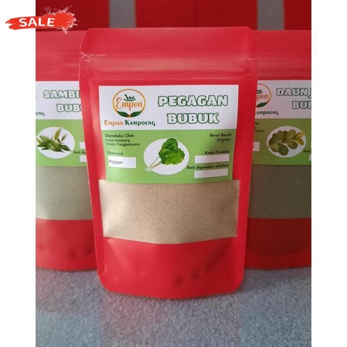 

Original Daun Pegagan Antanan Bubuk Murni Organik Minuman Jamu Herbal Rempah Tradisional Serbuk Asli Alami Centella Asiatica Powder Organic Daun Artificial Premium