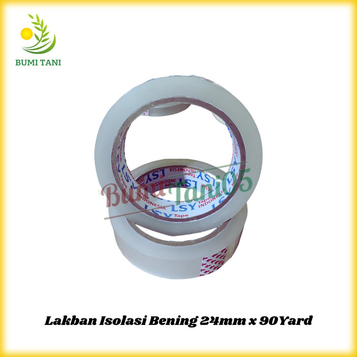 

>>>>>] Lakban Bening Isolasi Bening 24 mm x 90 Yard