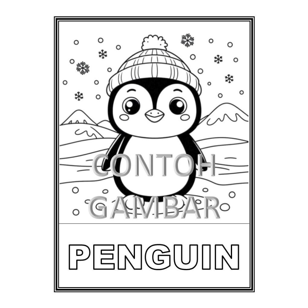 

Bahan Terbaik Kertas Mewarnai Ukuran A5 / Hewan (Animals) / Buku Gambar Mewarnai / Coloring Book / Untuk Sd Tk Paud Premium