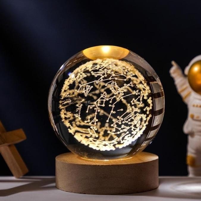 galaxy glow lamps lampu tidur ORIGINAL  - SATURNUS PNK