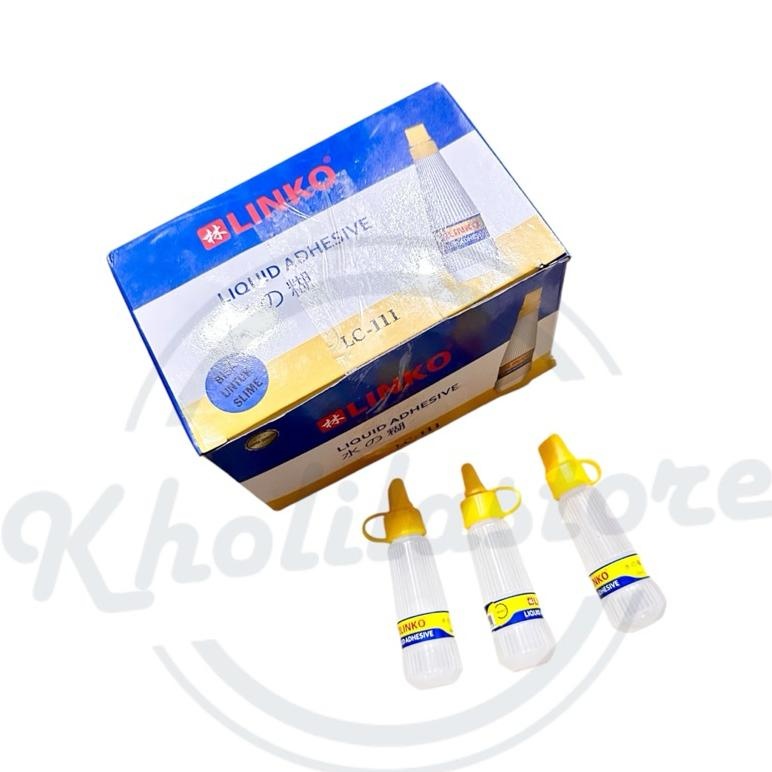 

(24 pcs) Lem Cair Kecil Linko 25ml LARIS