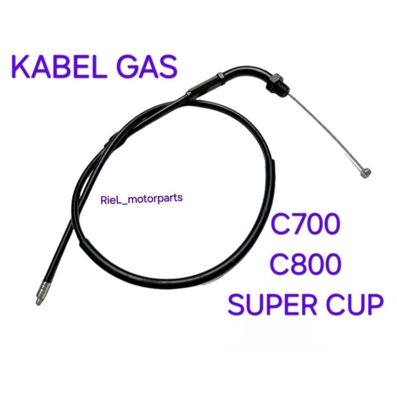 Kabel Gas (DS) C700 / C800 / SUPERCUP / C 700 800 tali selang gas DENSHIN