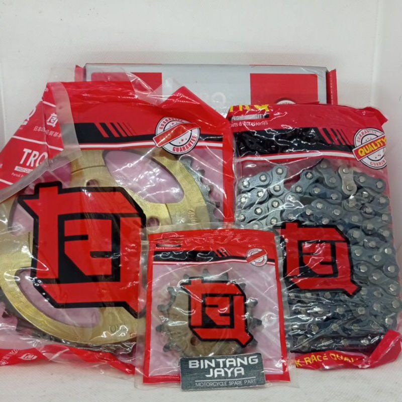 Gear packet (TRQ) SUPRA gir paket gigi set TRQ