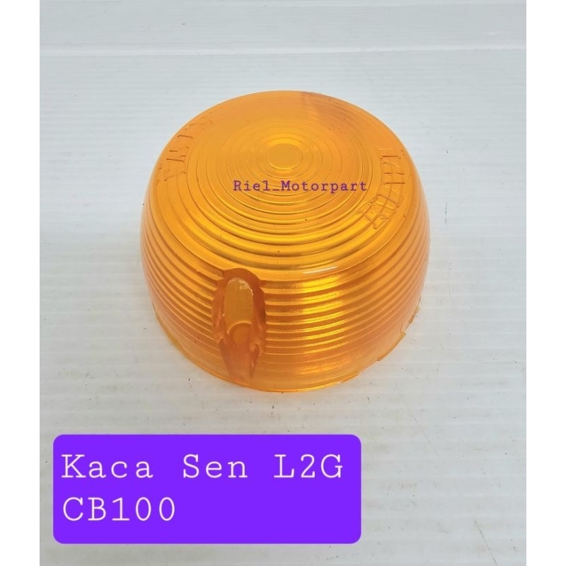 Kaca Sen L2G / L2 G mika lampu sein pispot model datar