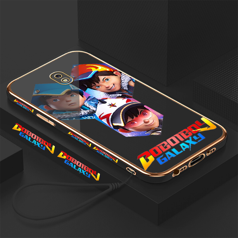 [Pengiriman lokal] Samsung Galaxy J7 Pro 2017 J2 Prime Grand Prime Casing Ponsel Pola BoBoiBoy Galax