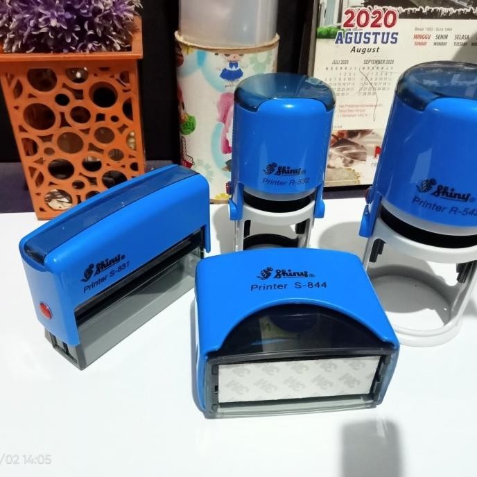 

CXV-38 Stempel Shiny Self Inking / STEMPEL NAMA / STEMPEL PERUSAHAAN / STEMPEL TOKO Original