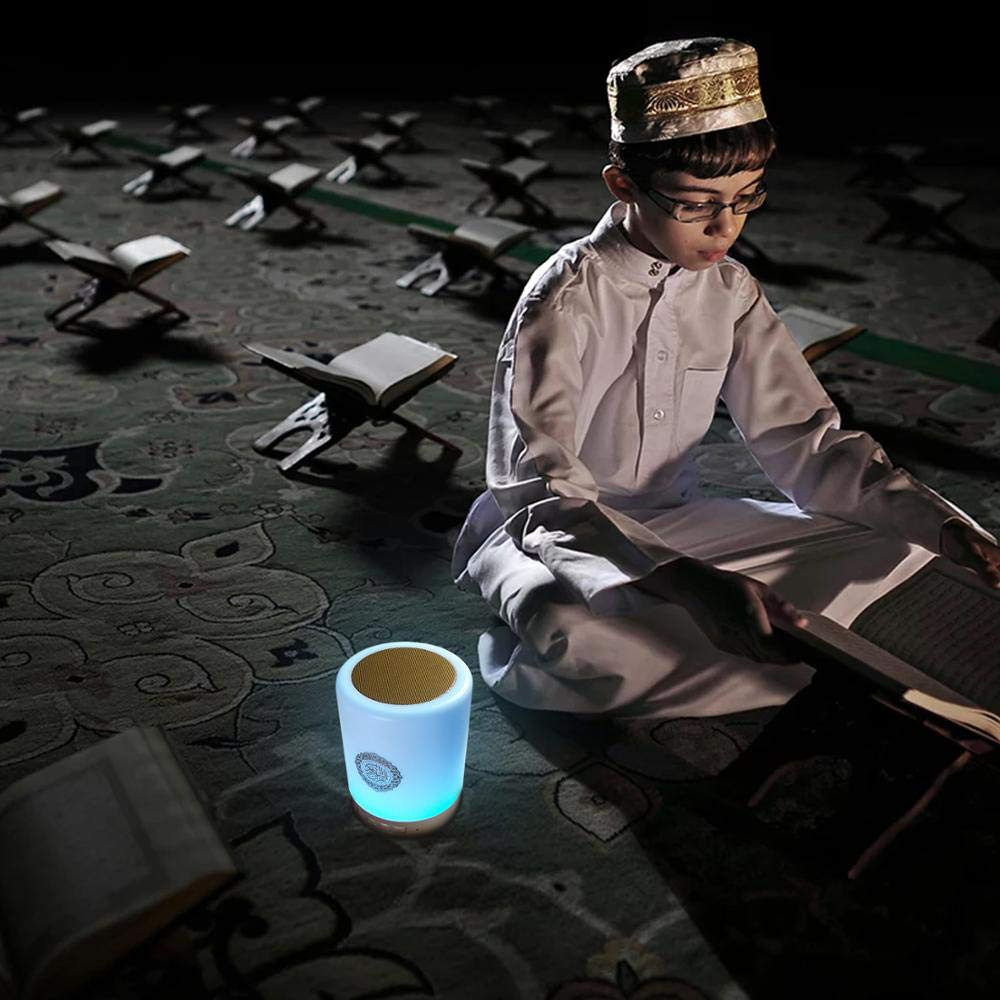 Blingbin Speaker Murotal Quran LED Colorful MP3 Player with Remote - SQ-112