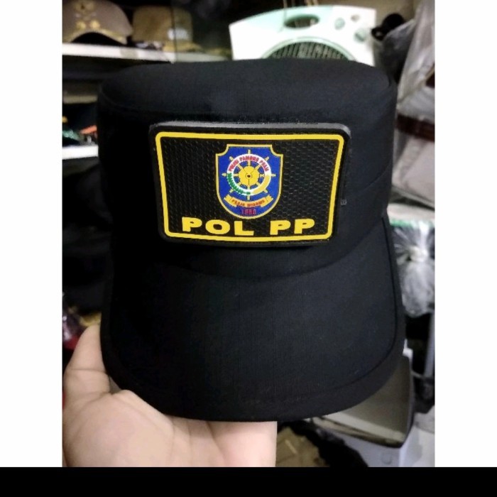 Auliya Topi Komando Pol Pp Hitam