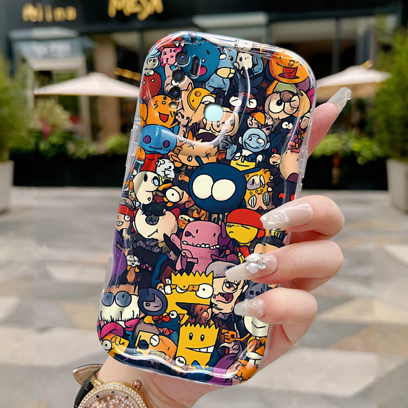 Casing Hp Untuk VIVO Y50 VIVO Y30 VIVO Y30i Case Casing pola kartun karakter Kasing HP Cesing gelomb
