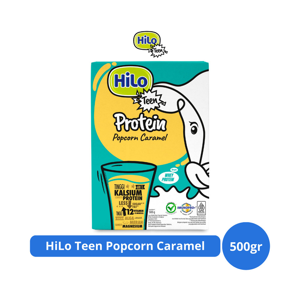 

HiLo Teen Protein Popcorn Caramel 500gr