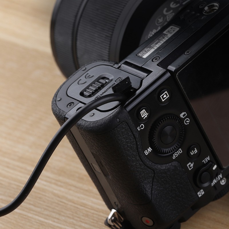 NP-FW50 Battery Eliminator EU Plug Power Adapter untuk Kamera Sony A5100 A6500 A6400 A6300 A6100 A60