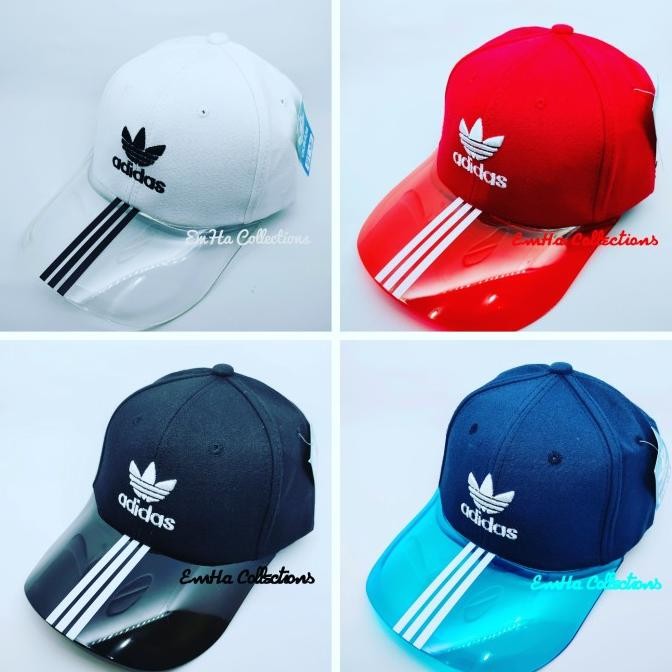 TOPI SNAPBACK Topi sport transparan / fashion / snapback / Adidas
