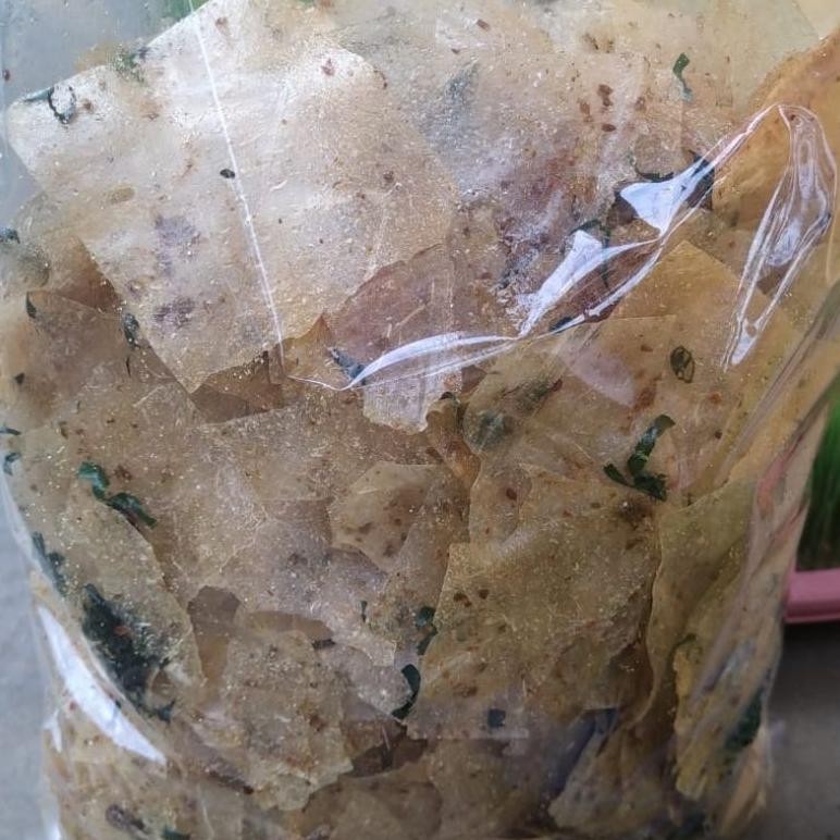 

Ori Kripca Keripik Kaca / Kripik Beling 1/2 Kg Grosir