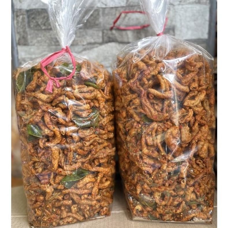 

Sale Grosir 1Kg Usus Crispy Pedas Daun Jeruk / Original Grosir