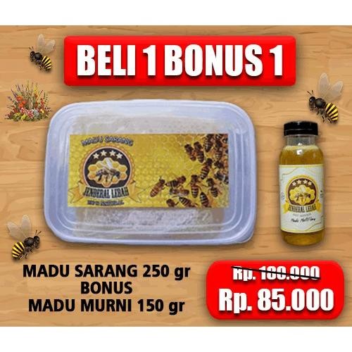

Buruan Madu Sarang Jenderal Lebah 250Gram/ Madu Murni/ Sarang Lebah Asli/ Grosir Madu Murah