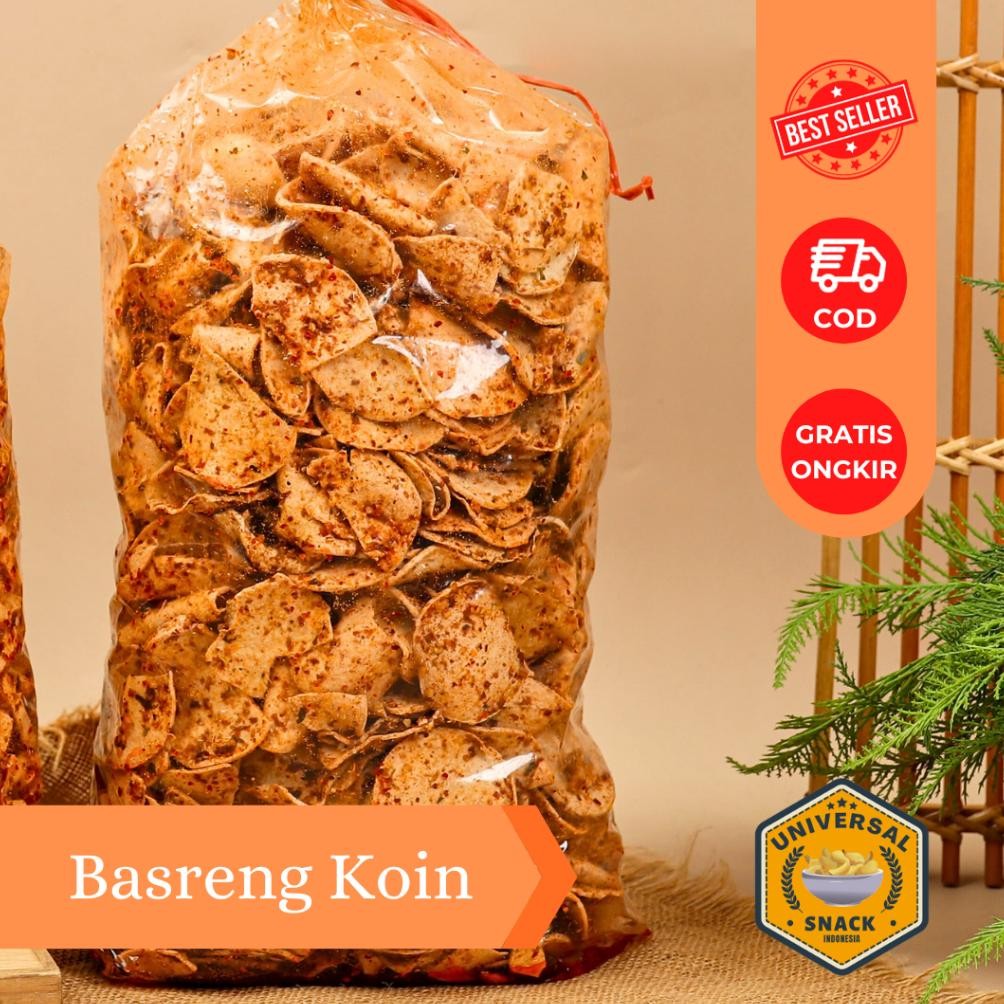 

Flash Sale Basreng Pedas Daun Jeruk 1Kg Basreng Bulat Koin 1 Grosir