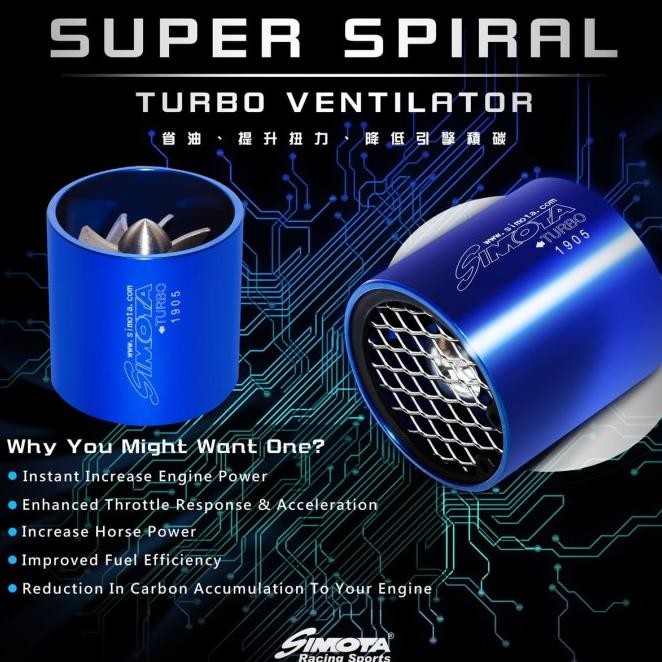 Simota Turbo Ventilator Original Taiwan - Medium