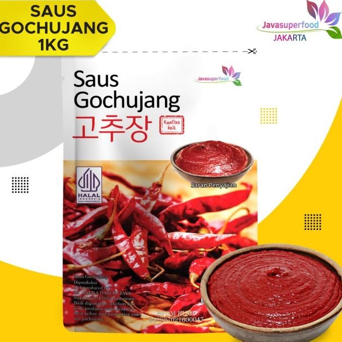 

[HALAL] Gochujang 1kg Rasa Asli Korea/Sauce Sambel Pasta/Chili Paste BS01