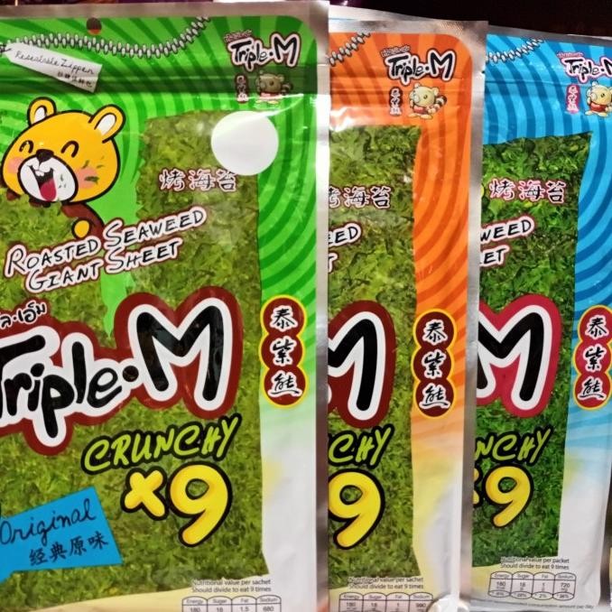 

Rumput Laut Triple M/Triple M Roasted Seaweed es77