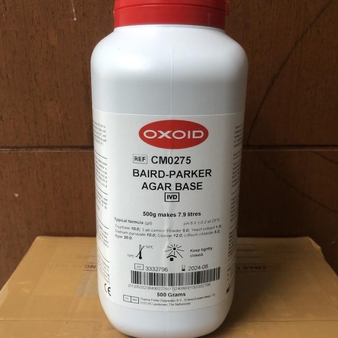 

Baird Parker Agar Base (Bpa) Oxoid Cm0275B [ Cariomarket ]