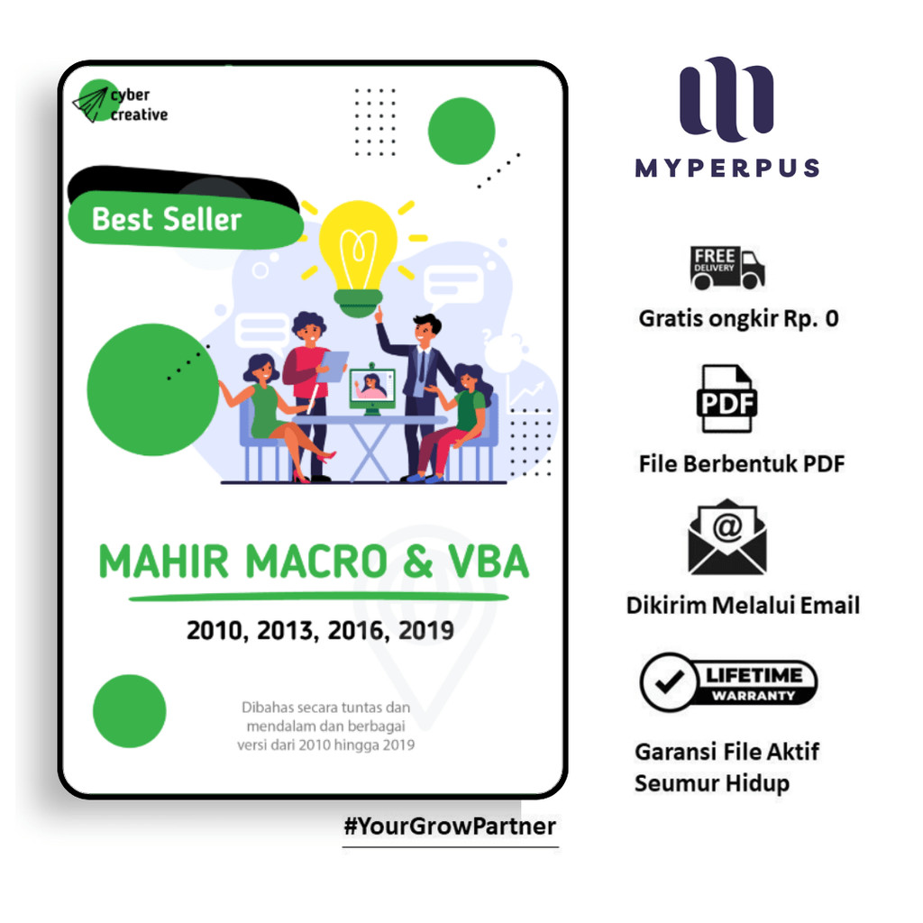 

1435. Mahir Macro dan VBA Excel (2010-2019)