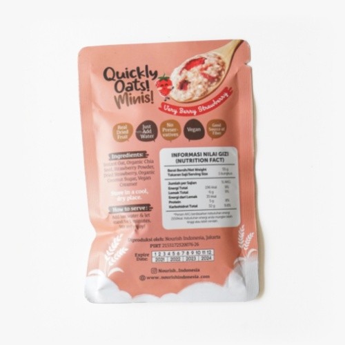

NG BUY 5 GET 1 FREE Quickly Oats! Minis! Very Berry Strawberry