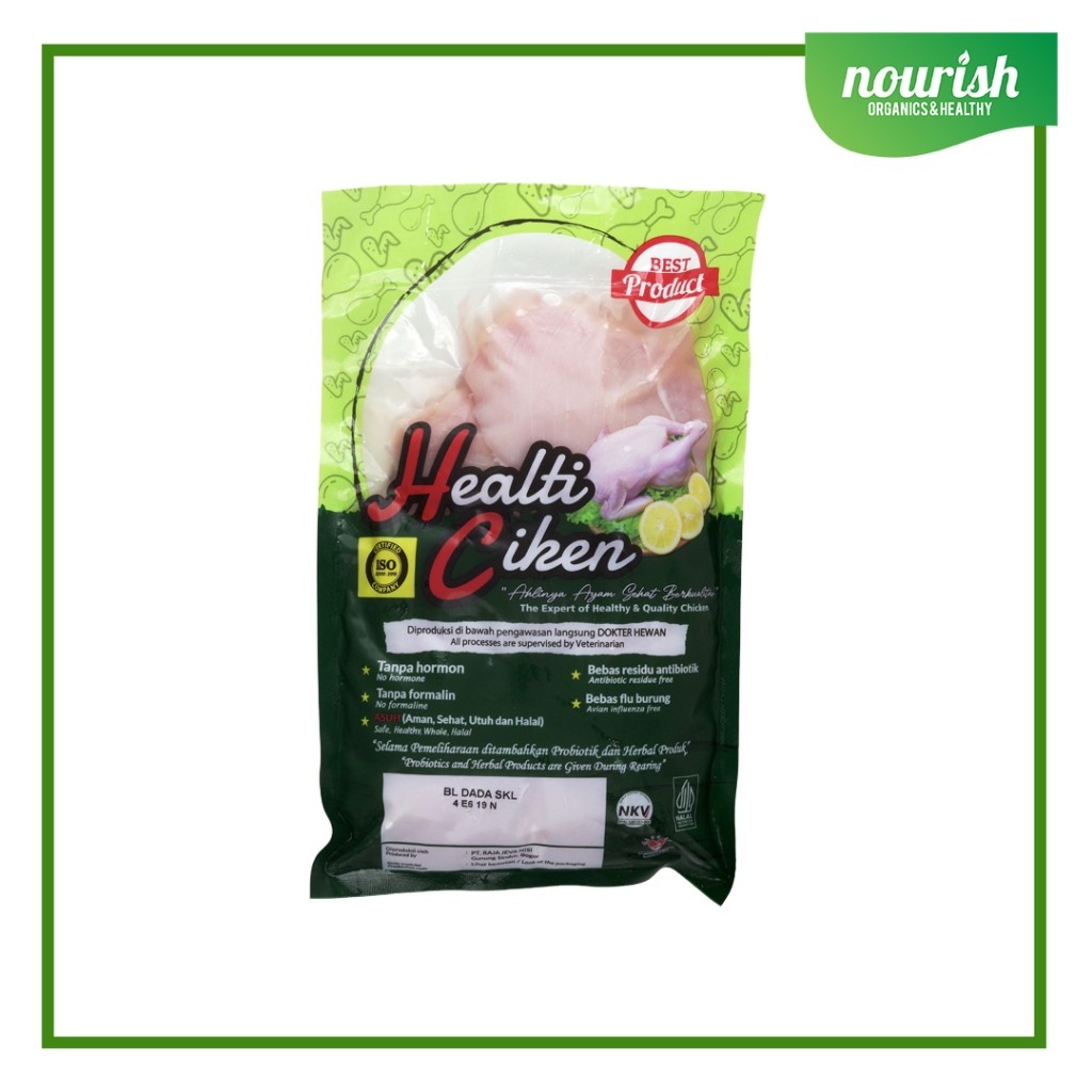 

Healti Ciken Boneless Dada Ayam / Fillet Dada Probiotik Halal 900-1000gr