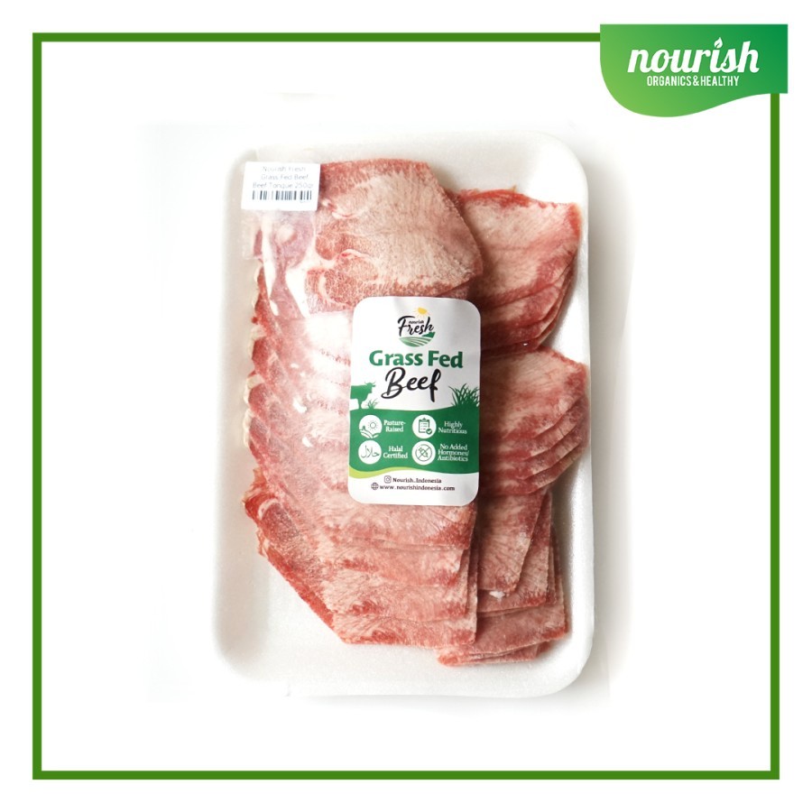 

Grass Fed Beef Tongue (250gr) Lidah Grassfed
