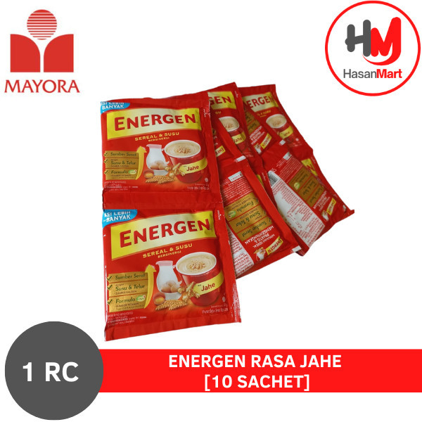 

ENERGEN RASA JAHE [10 SACHET]