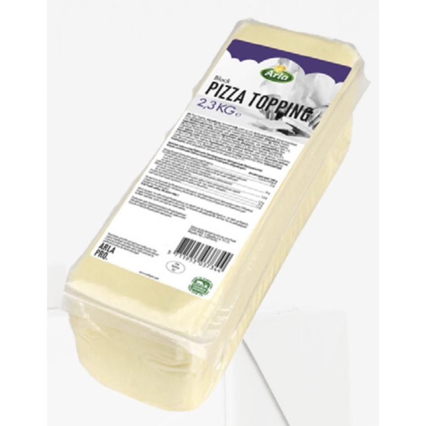 

ARLA PIZZA TOPPING CHEESE 1 PAK UKURAN 2,3 KG KEJU TOPPING PIZZA