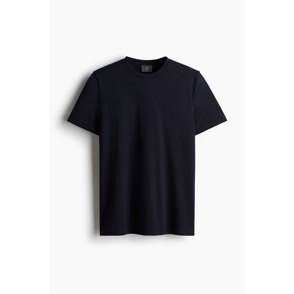 H&M Pria Slim Fit Pima cotton T-shirt 1101074_10