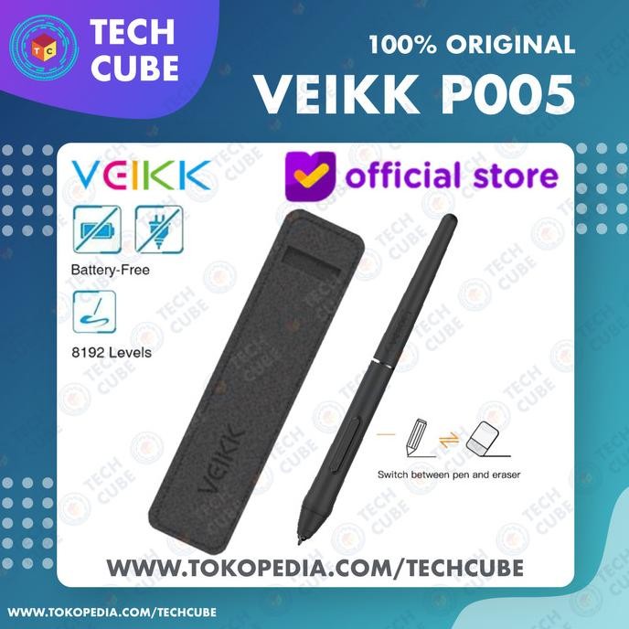 Veikk P005 Digital Drawing Pen Stylus For Vk640 Vk1200 Vk1060 Pro P05