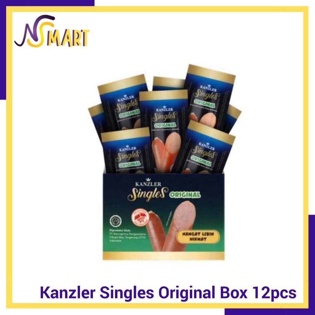 

Sosis Kanzler Singles Original 1 box isi 12pcs