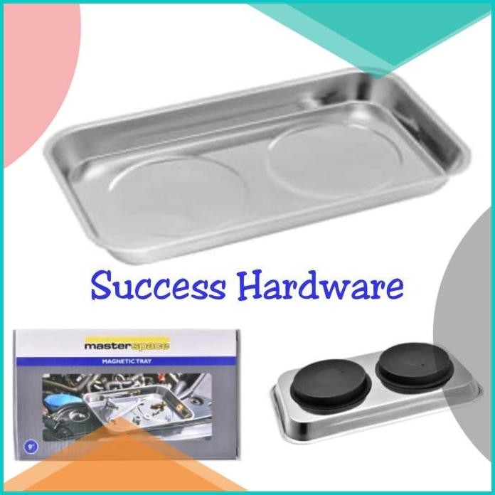 

MASTERSPACE MAGNETIC TRAY WADAH PERKAKAS DENGAN MAGNET 22.8CM/9 INC 1