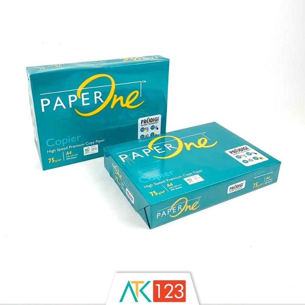 

KERTAS HVS A4 75 GSM - PAPER ONE