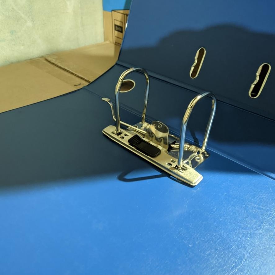 

TERMURAH 6 PCS ODNER BANTEX F4 WARNA BIRU HITAM et-61